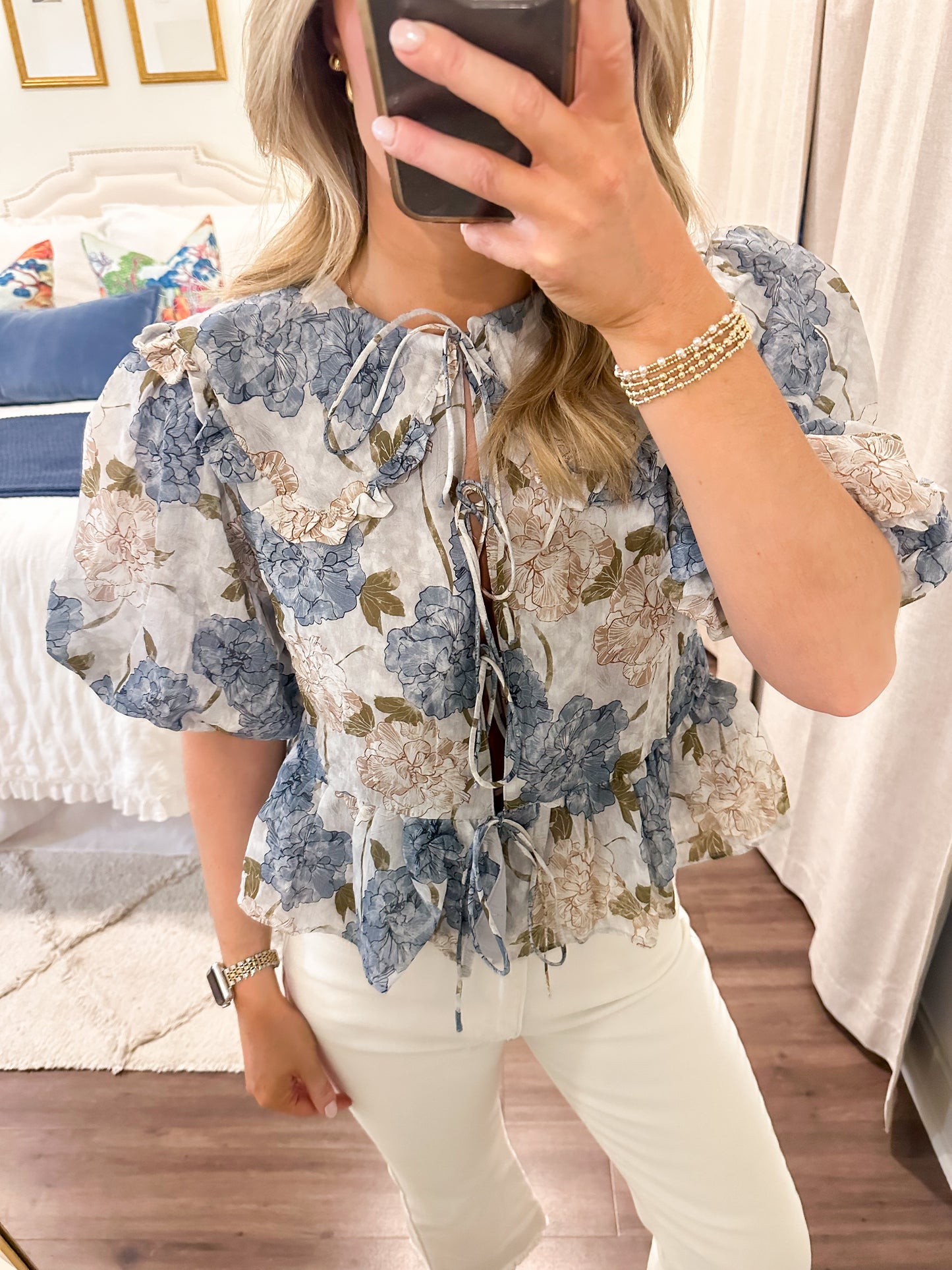 Juliette Floral Top