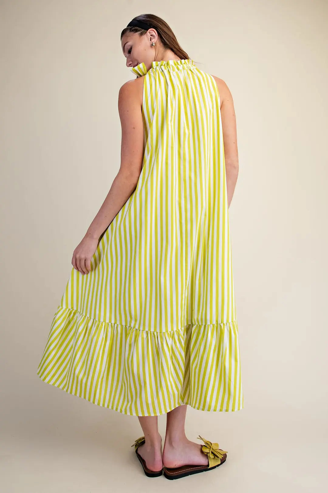 Seaside Escape Midi- Lime