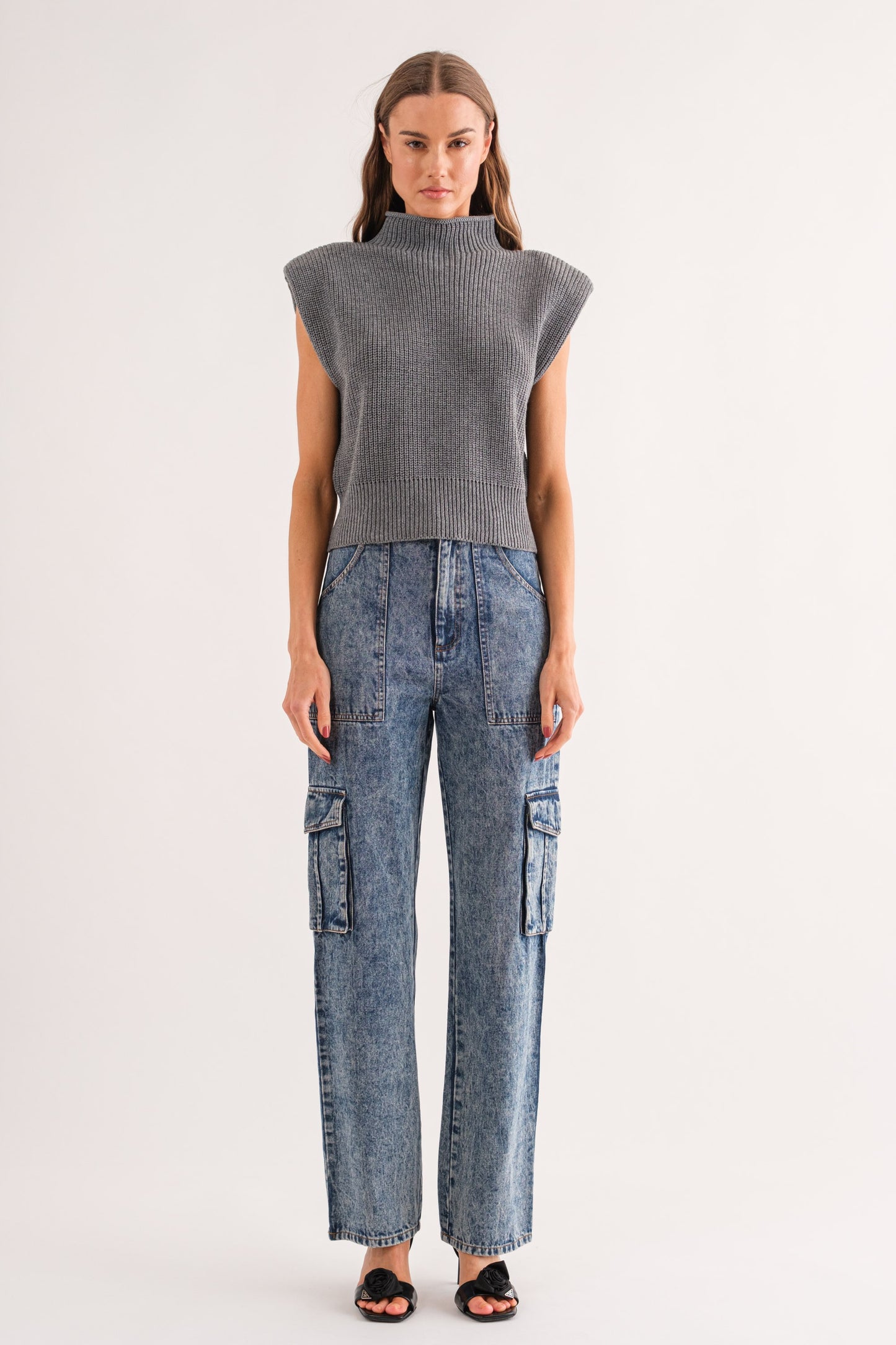 Sly Olive Vest