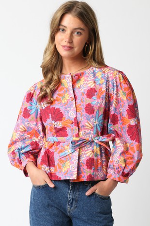 Cove Floral Top