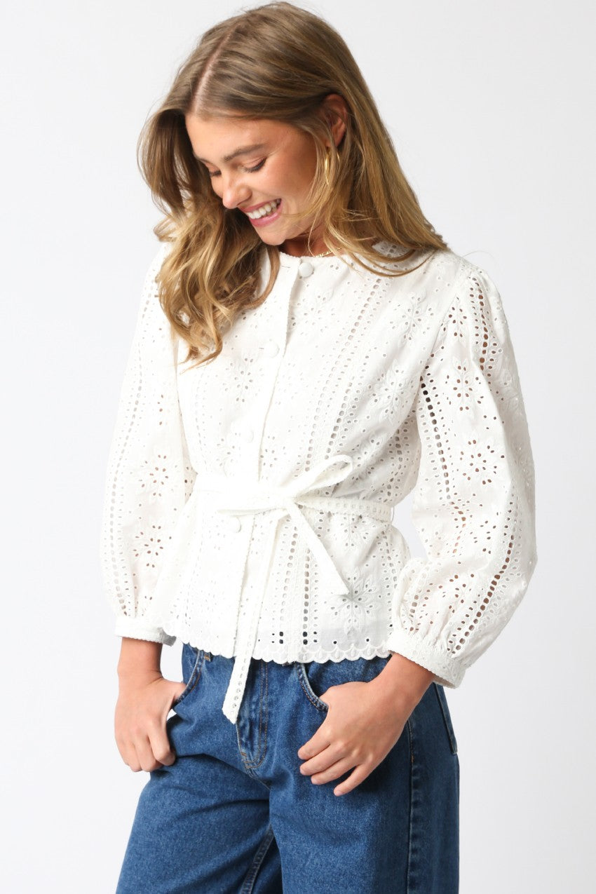Aspen Shirt- White