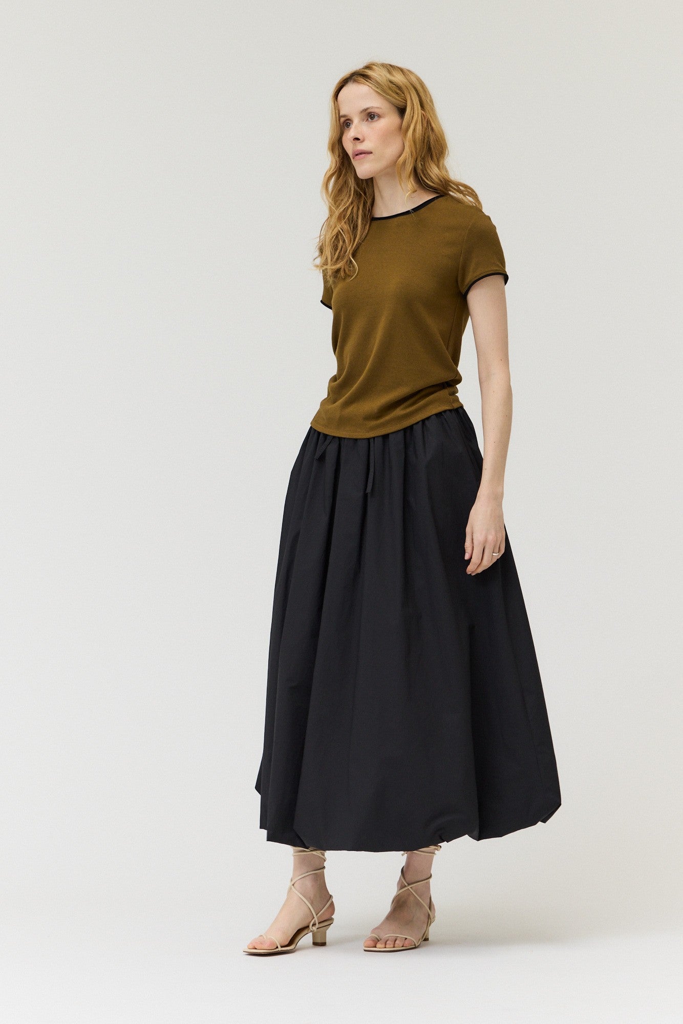 Serena Tee- Dark Moss
