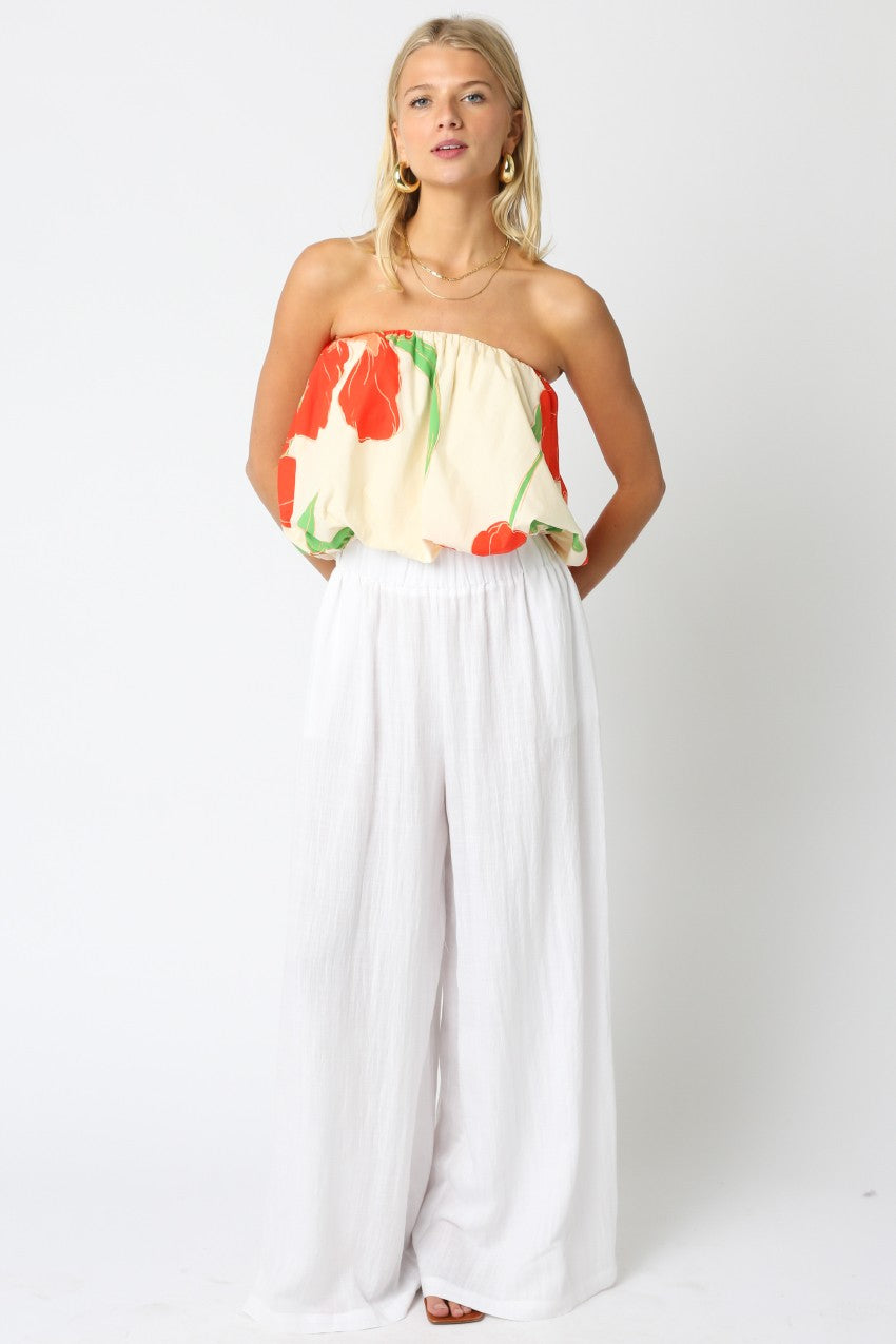 Marie Pants- White