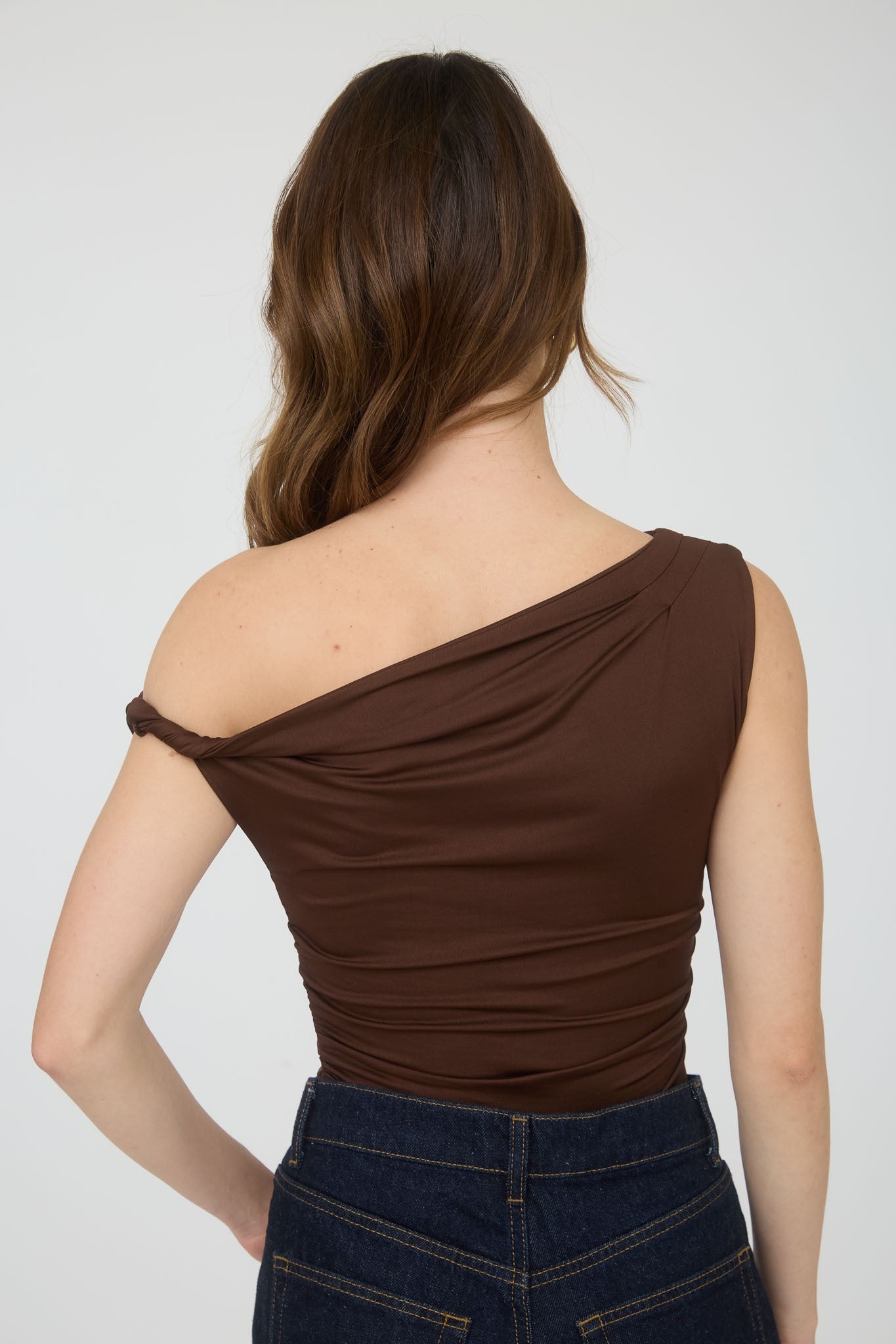 Luna Top- Brown