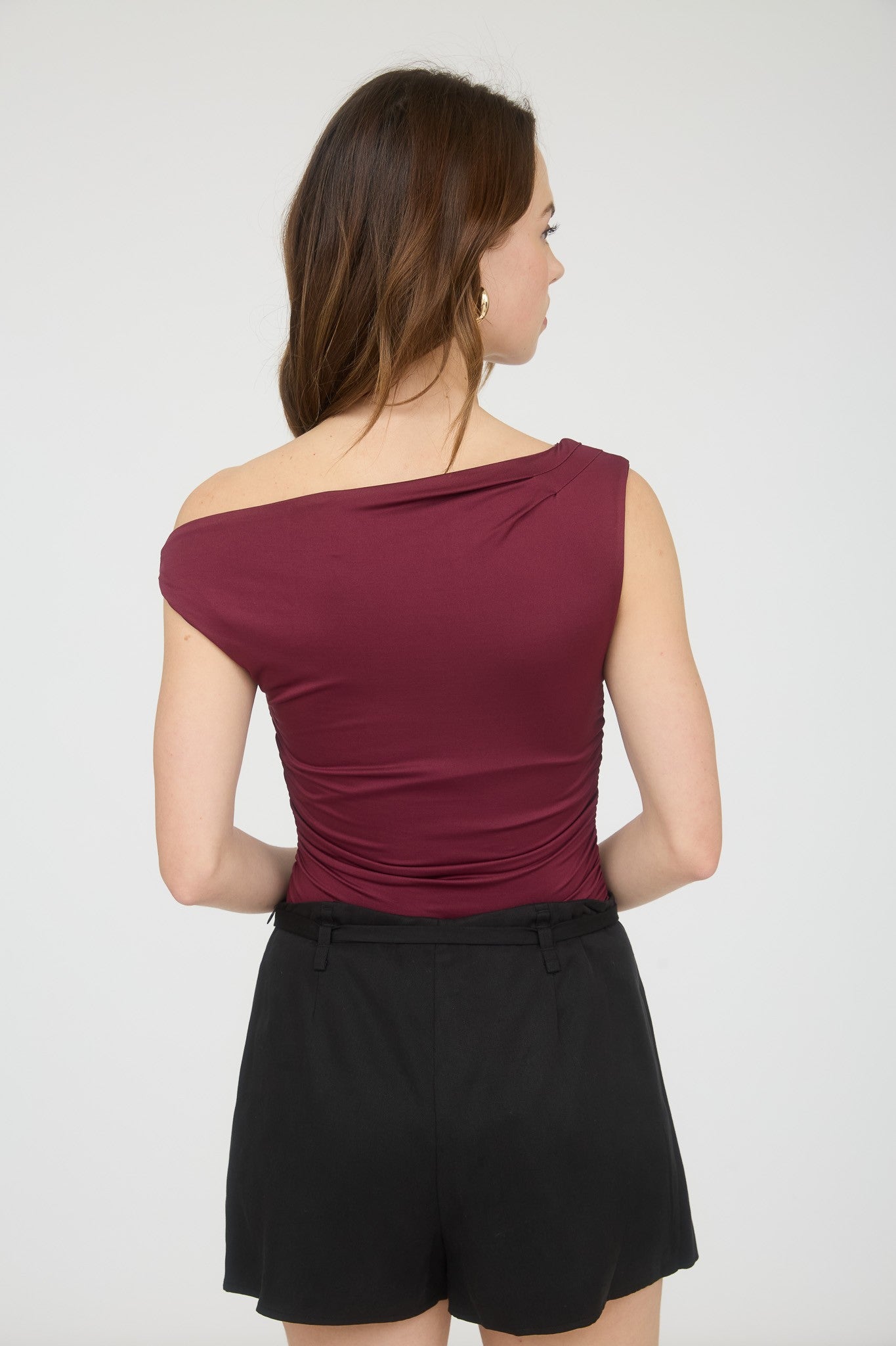 Luna Top- Burgundy