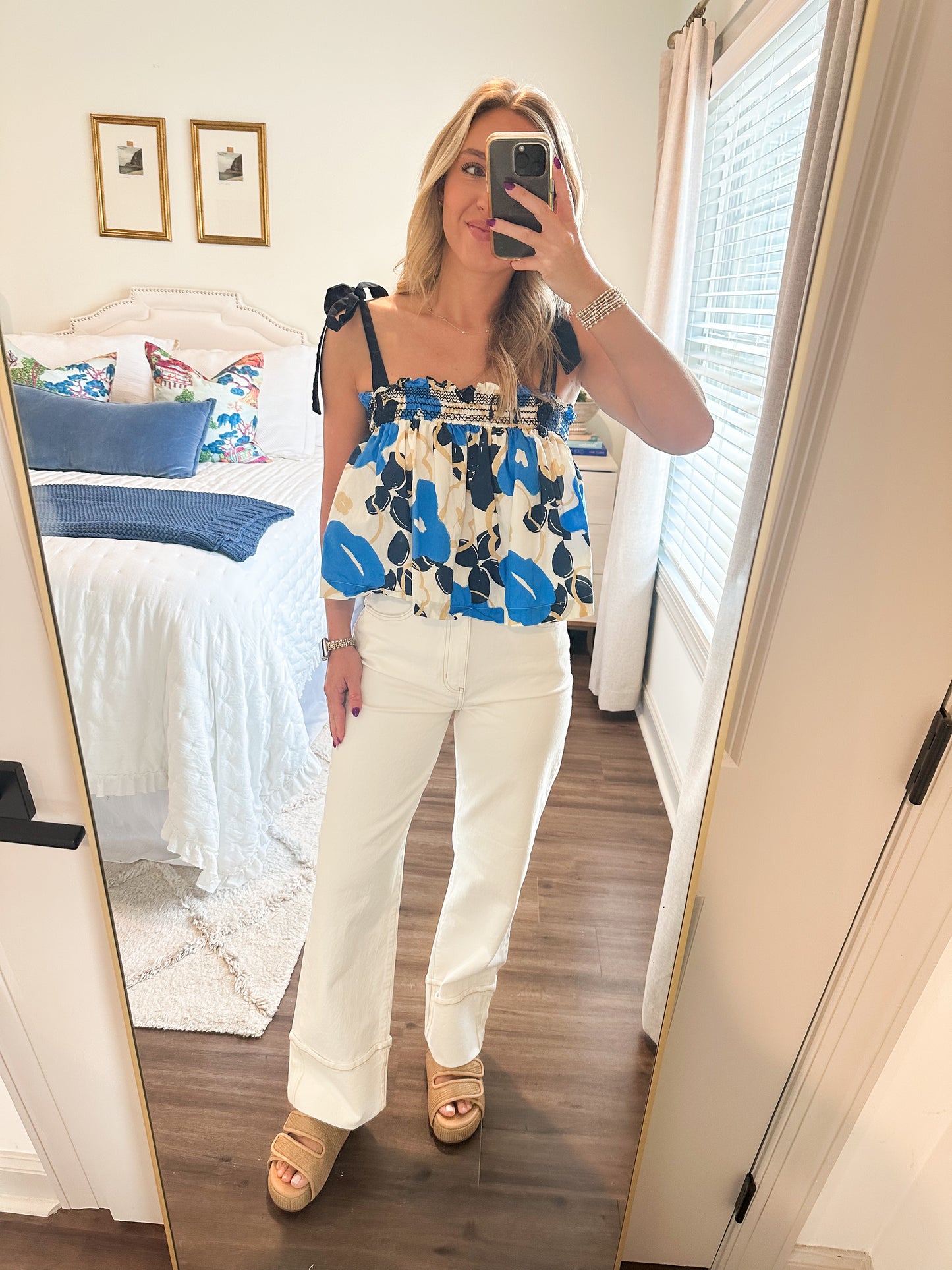 Eastside HR Loose Wide Leg- Vanilla