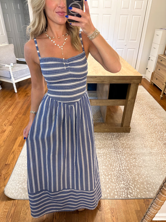 Camila Striped Maxi Dress