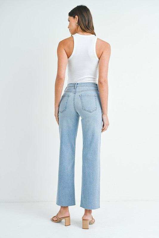 Leila Jean- Light Wash Denim
