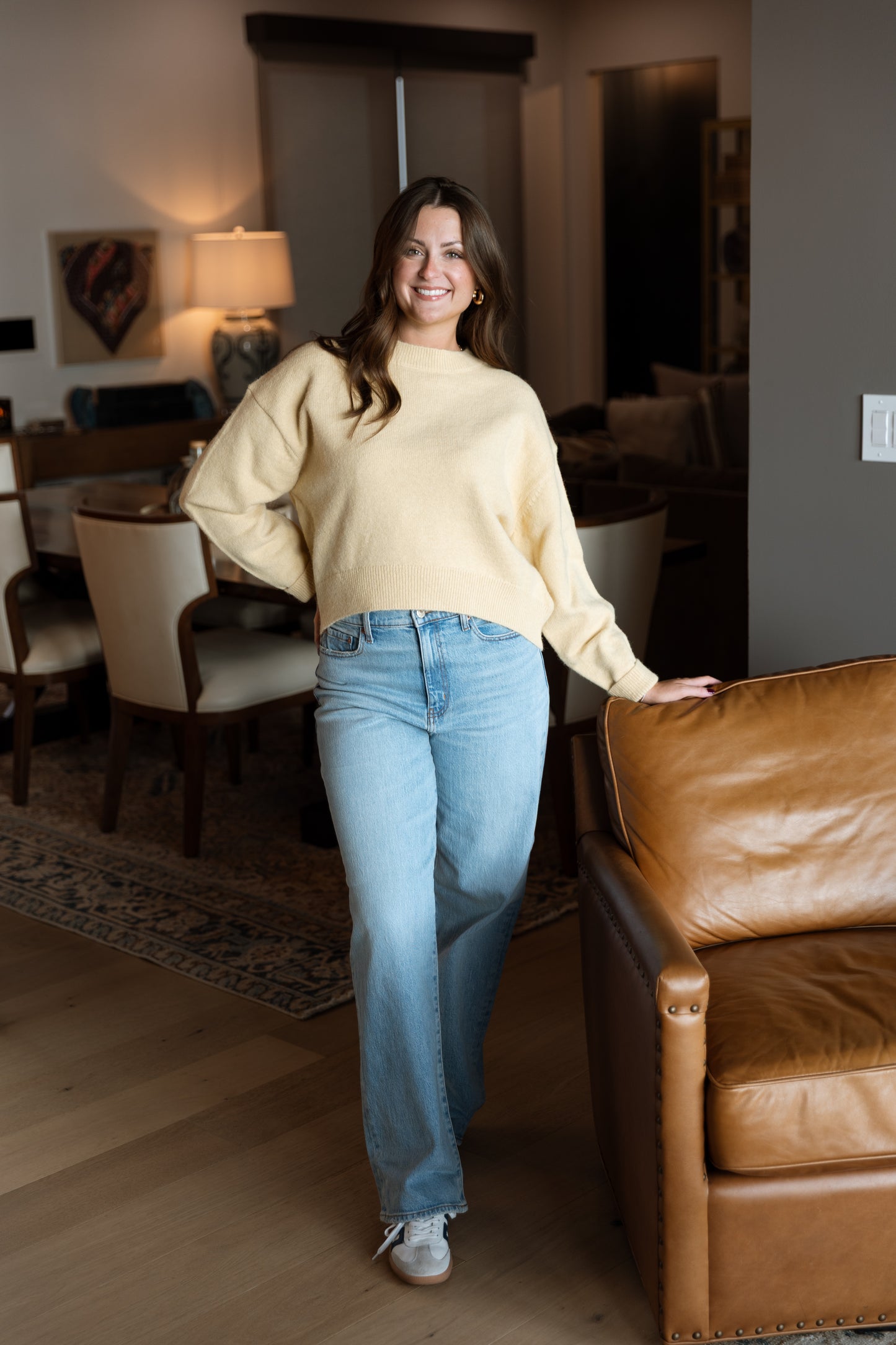 Kairo Sweater- Honey Butter