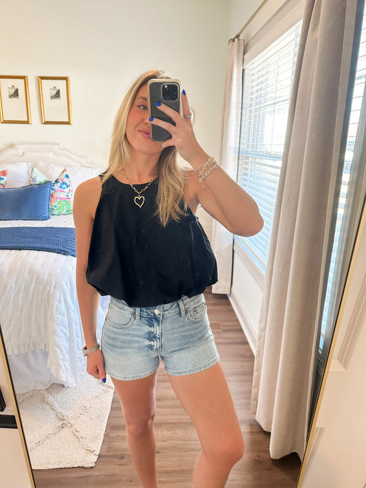 Allie Denim Short- Light