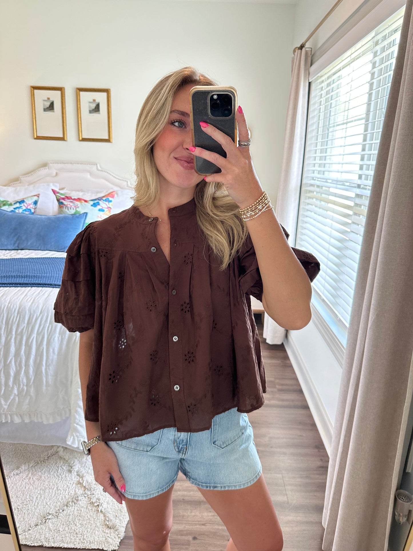 Scarlett Top- Brown