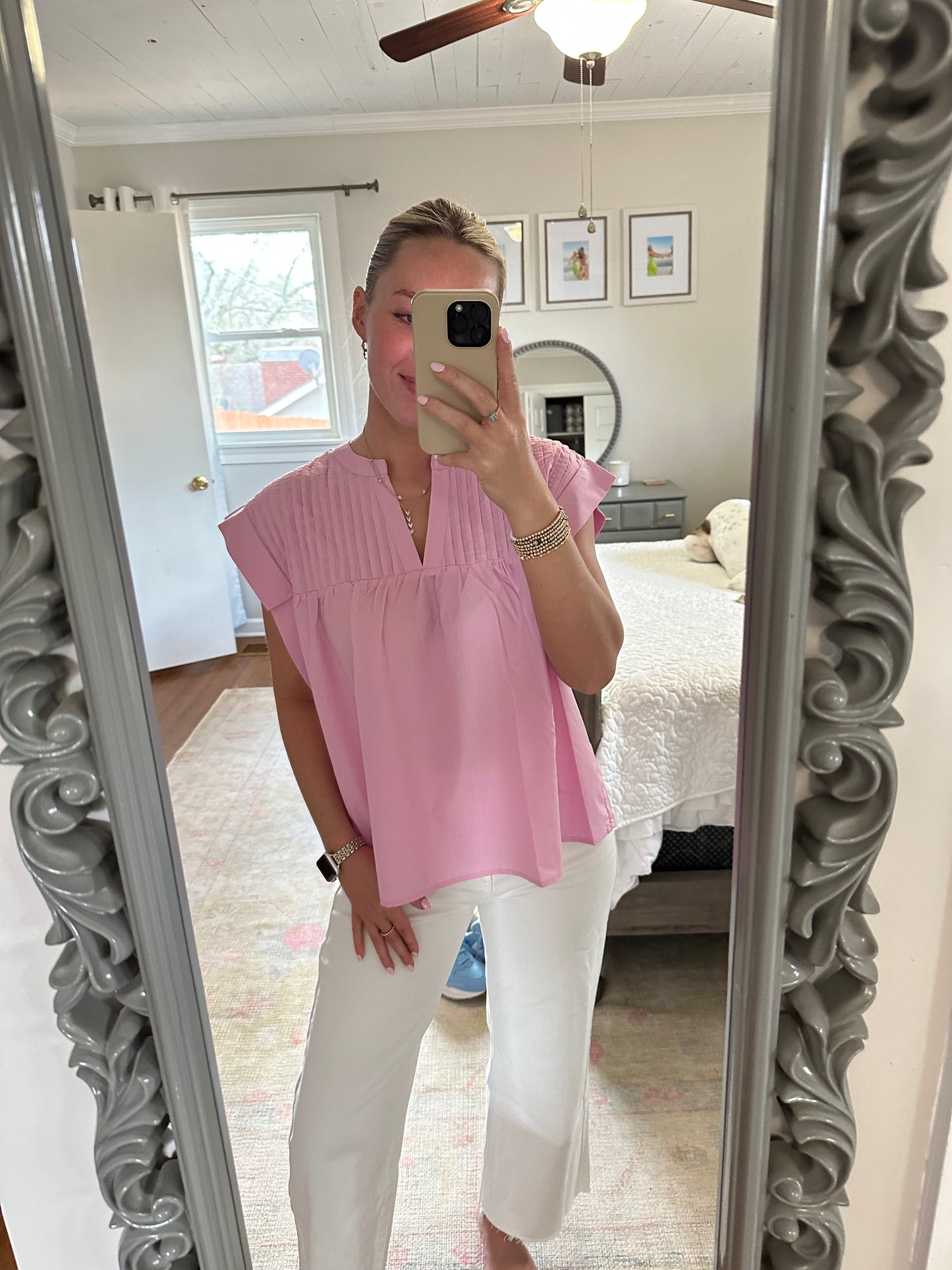 Mellie Top- Light Pink