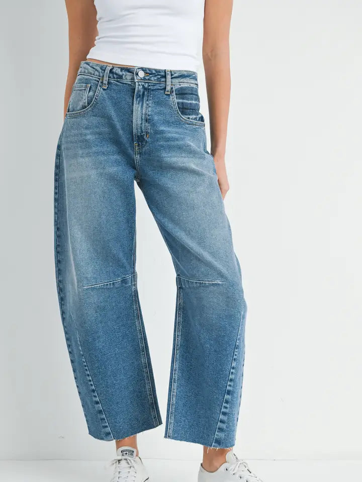 Andy Barrel Jean- Medium