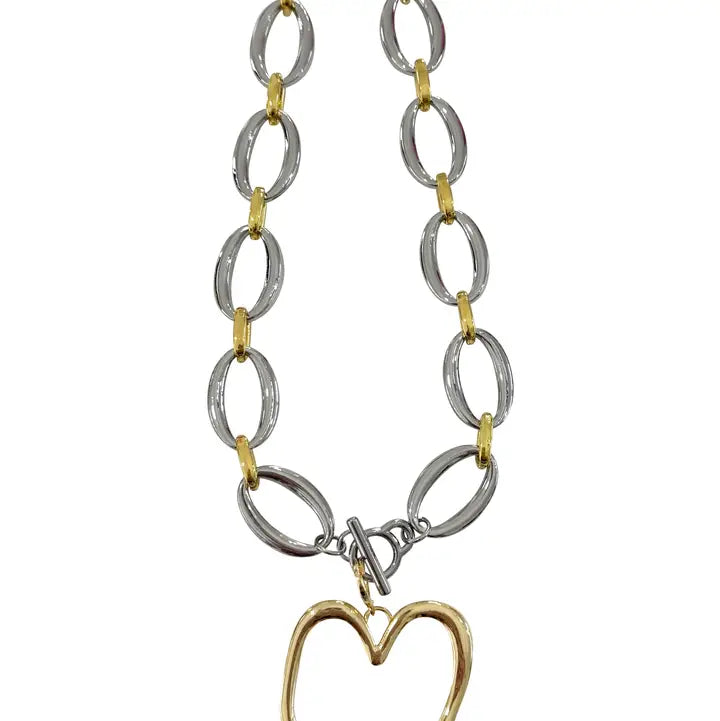 Palmer Heart Necklace