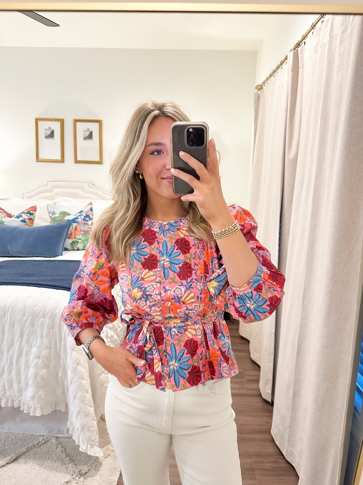Cove Floral Top