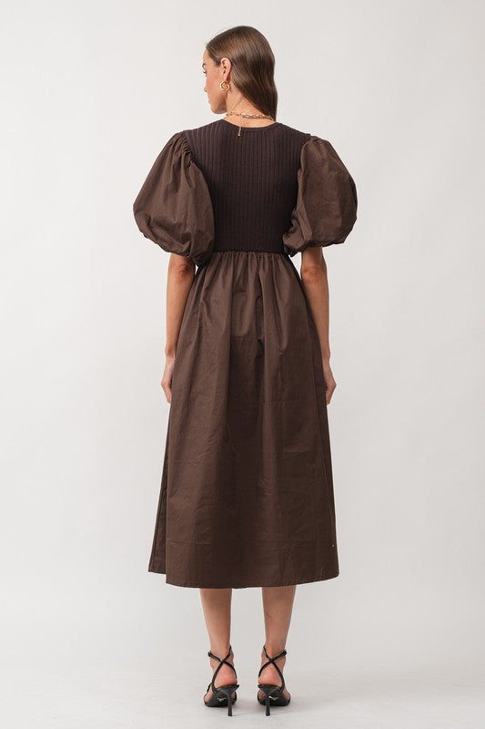 Kinzie Midi- Brown