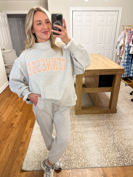 Tennessee Mock Neck Sweatshirt