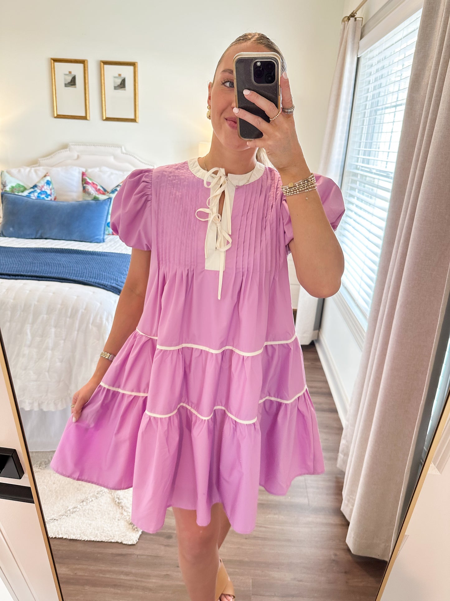 Aria Dress- Lavender