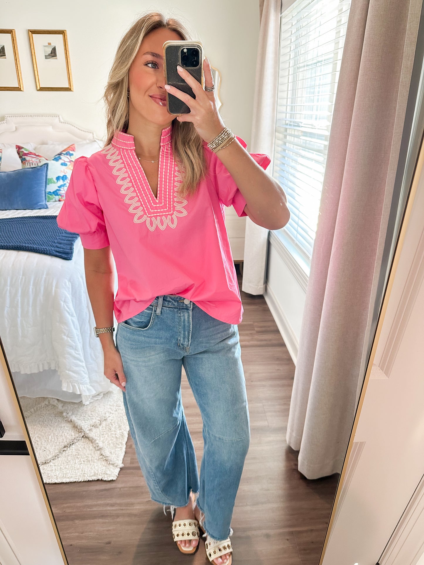 Bella Top- Pink