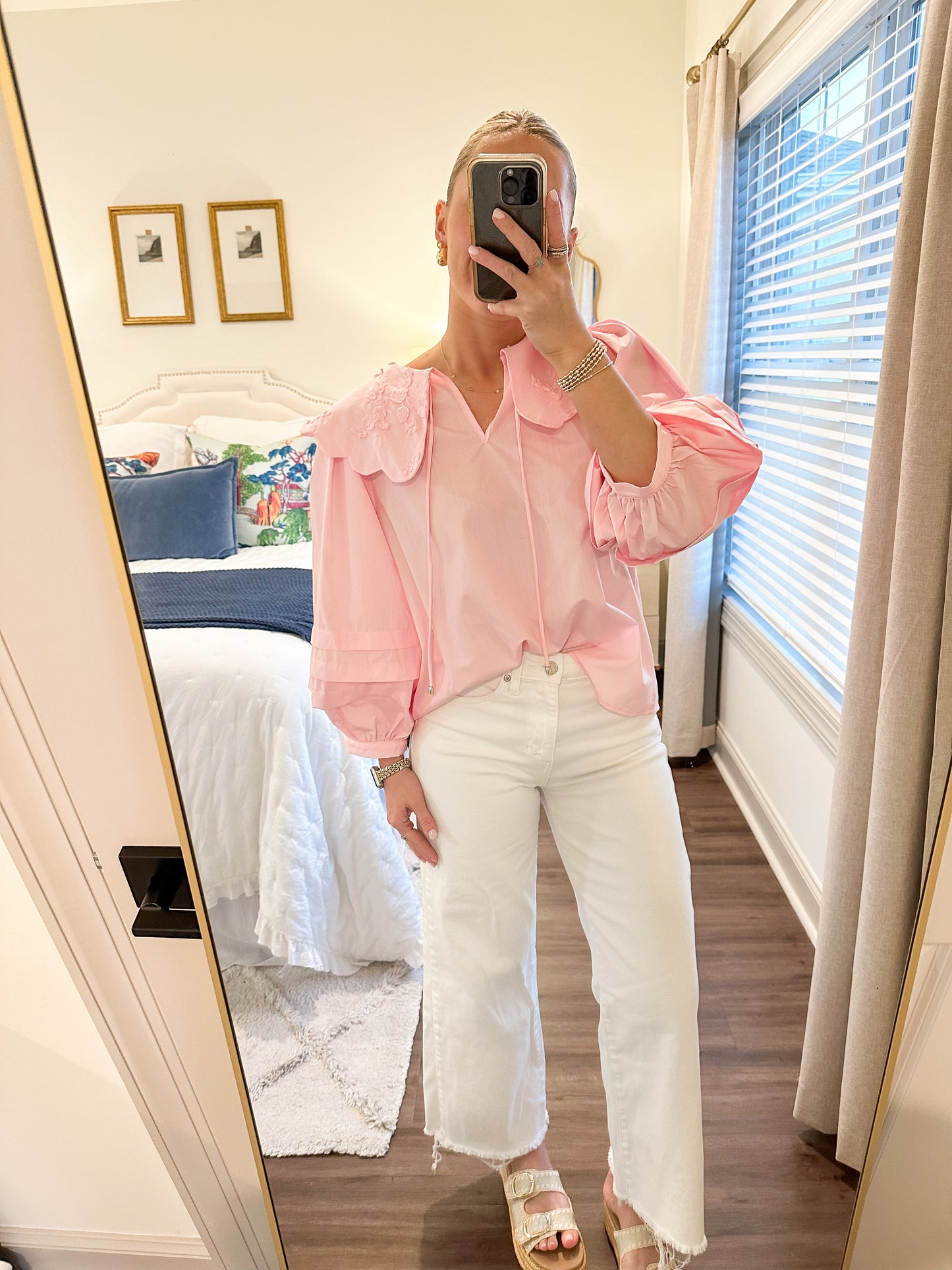 Lilly Top- Light Pink