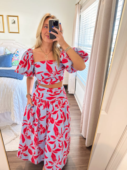Emi Set- Blue/Red
