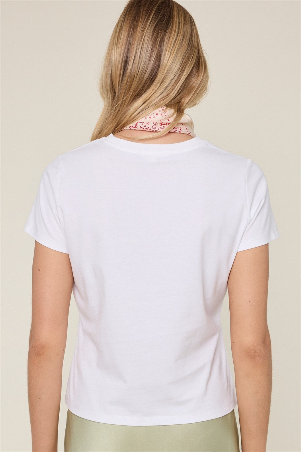 Dara Giddy Up Embroidered Tee