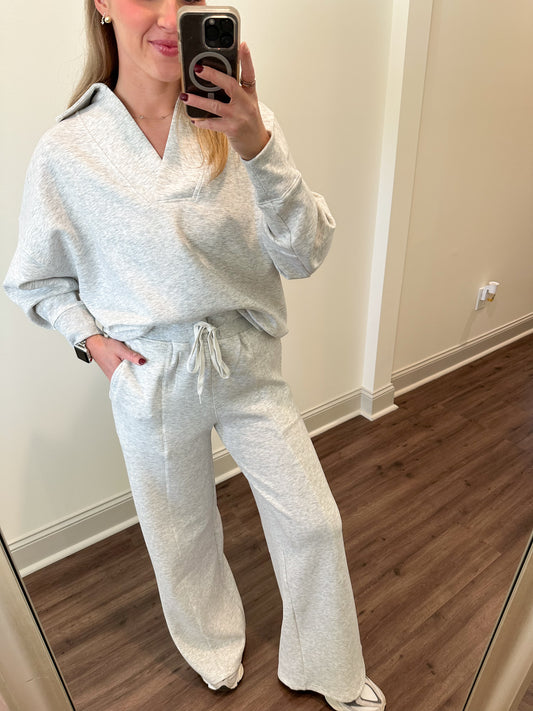 Tessa Lounge Set- Grey