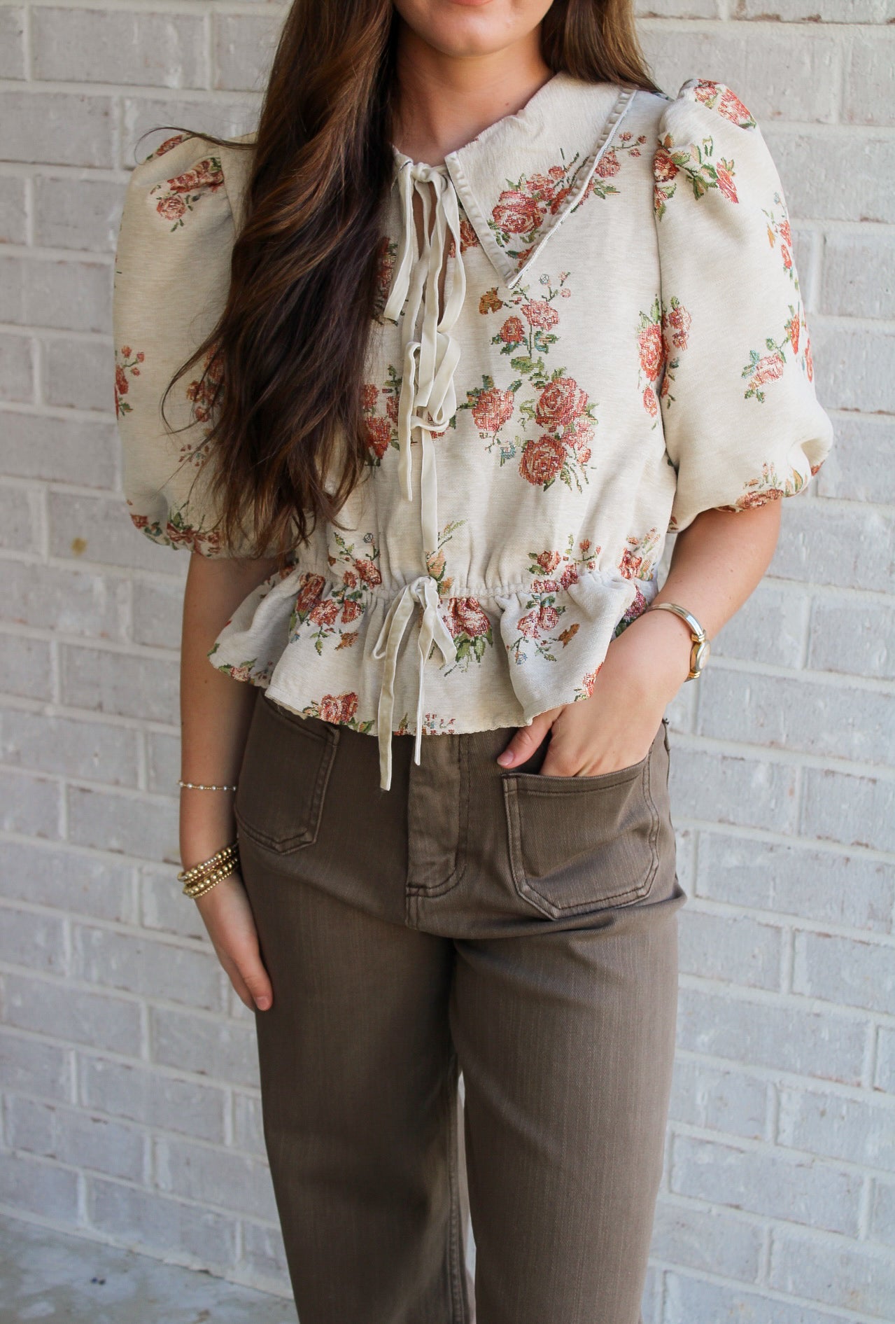 Lotta Blouse- Ivory