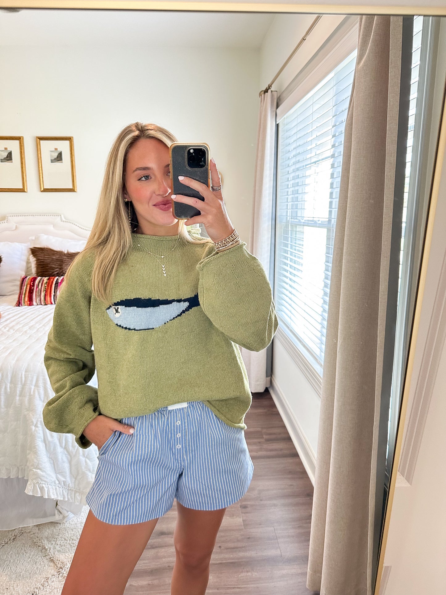 Sardine Sweater- Olive