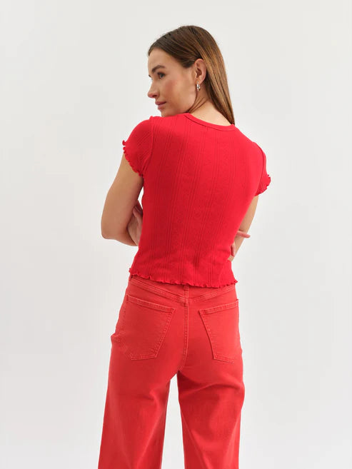 Lily Baby Tee- Cherry