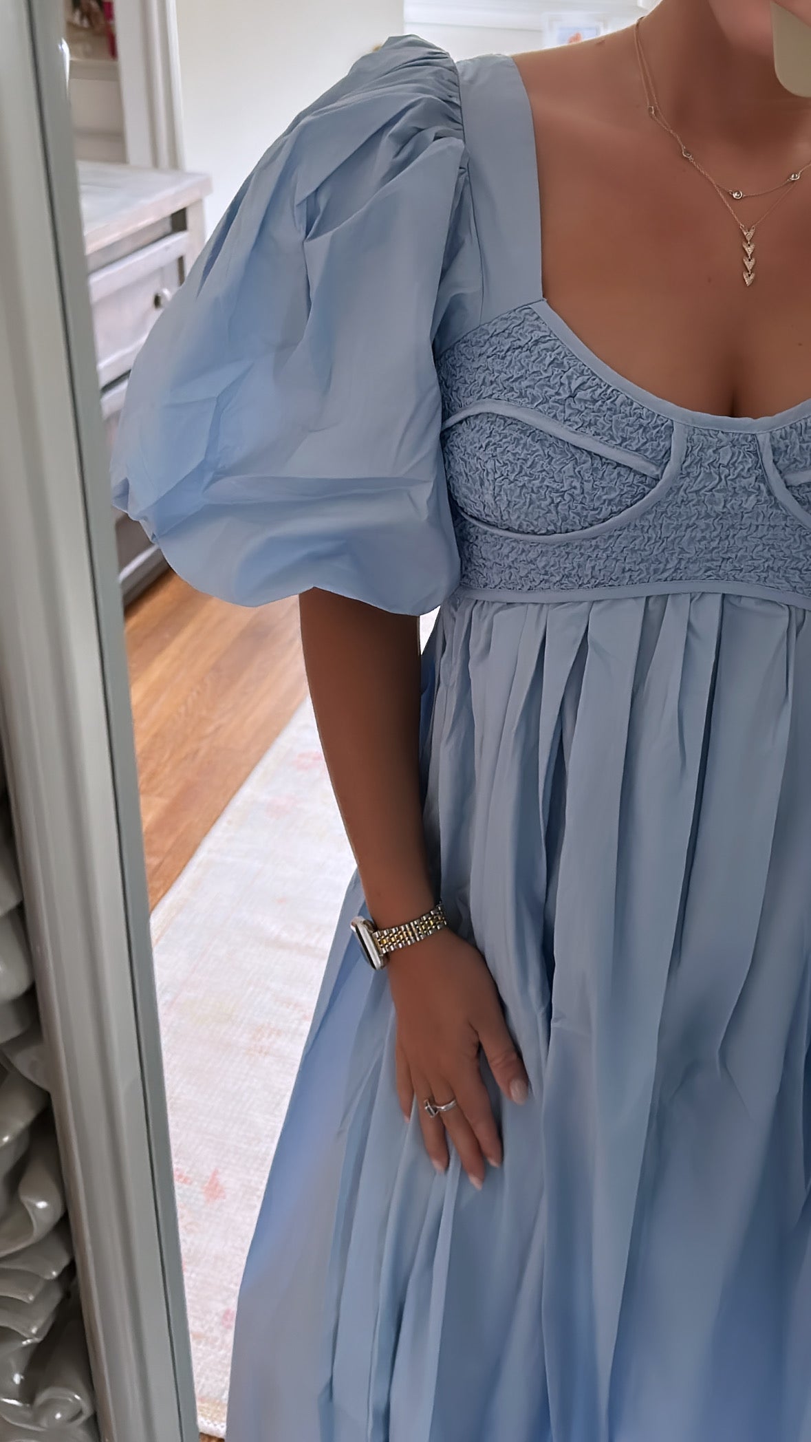 Cara Dress- Light Blue