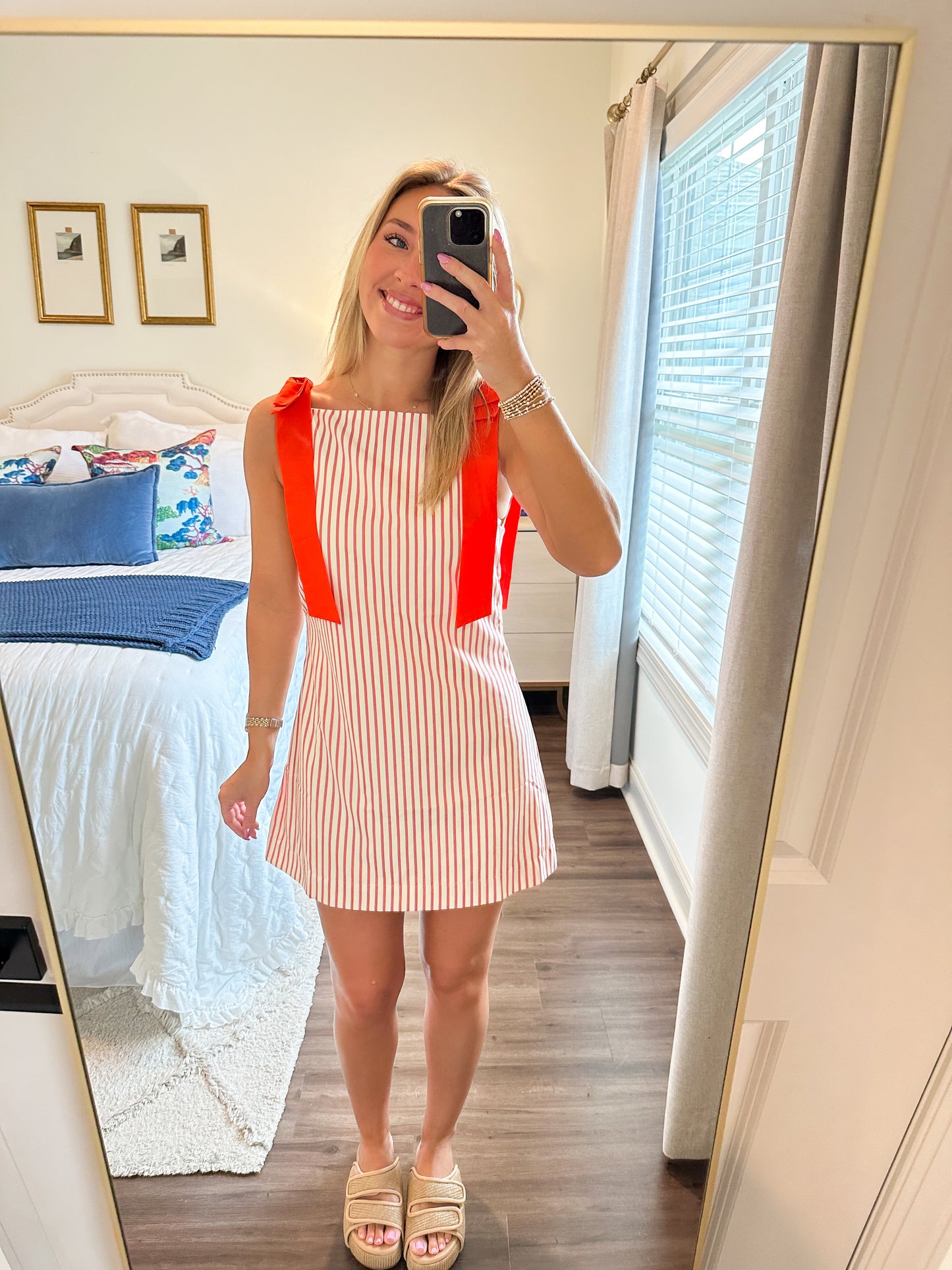Ruby Stripe Mini- Cream