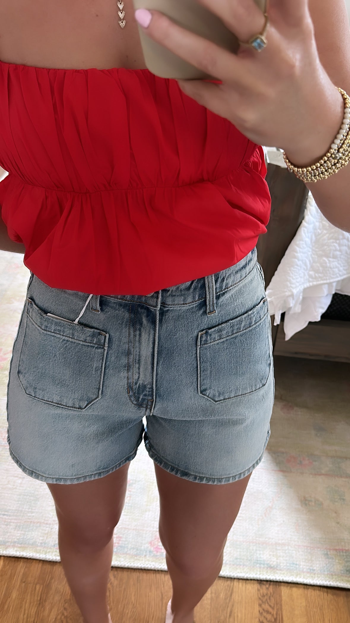 Patch Pocket Shorts- Light