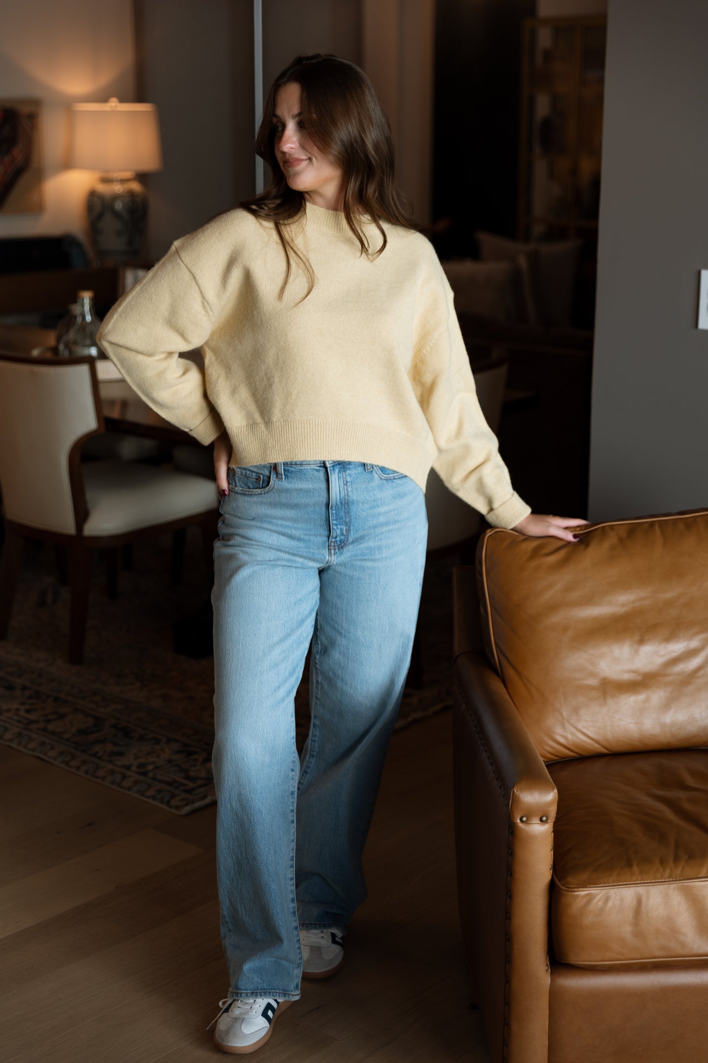 Kairo Sweater- Honey Butter