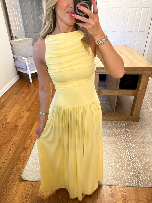 Leni Maxi Dress- Butter