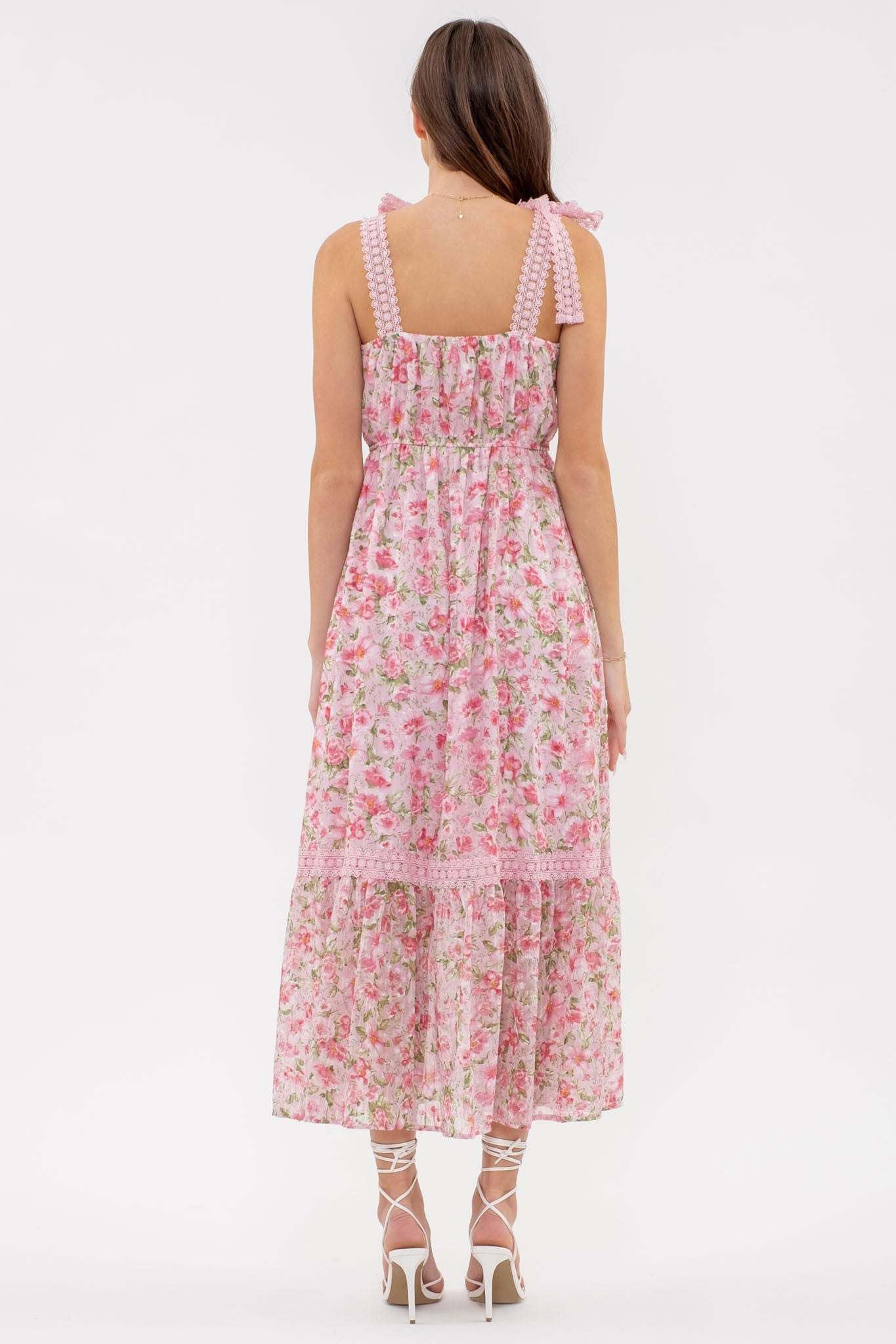 Avery Dress- Pink Floral