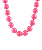 Kella Bubble Necklace- Fuchsia