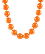 Kella Bubble Necklace- Orange