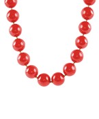 Kella Bubble Necklace- Red