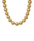 Natalie Gold Ball Necklace