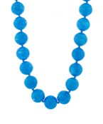 Rue Bubble Necklace- Blue