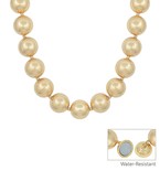 Annie Necklace- Worn Gold
