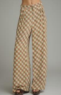 Sunday Check Pants- Olive