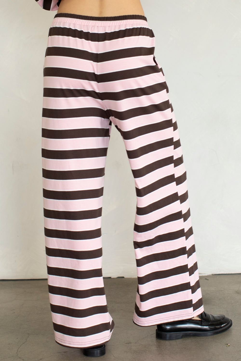 Sheila Pants- Pink/Brown