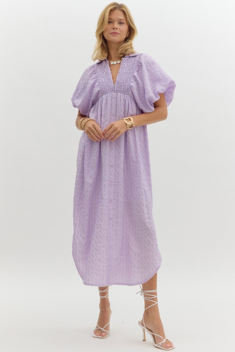 Corey Dress- Lavender