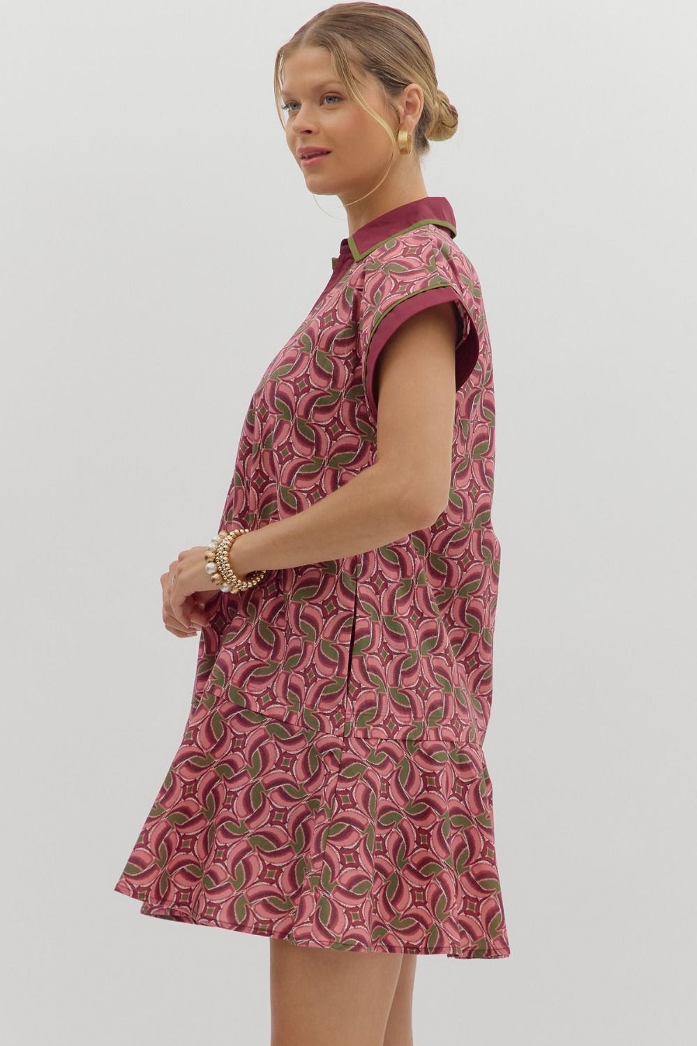 Sena Dress- Wine