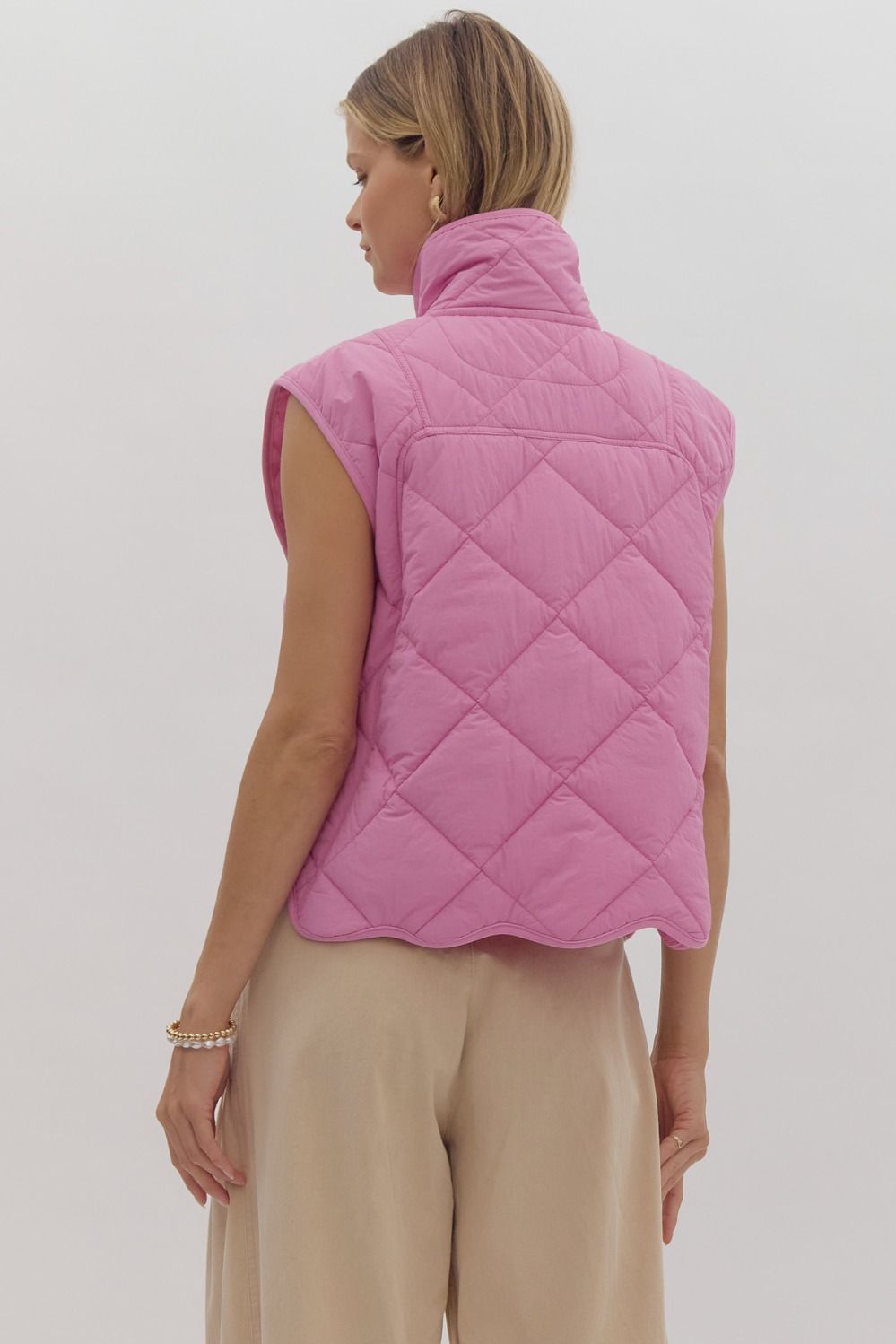 Piper Vest- Pink