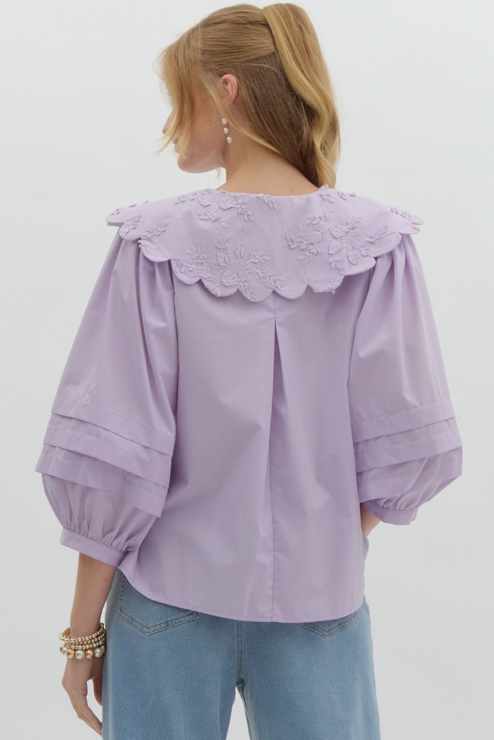 Lilly Top- Lavender
