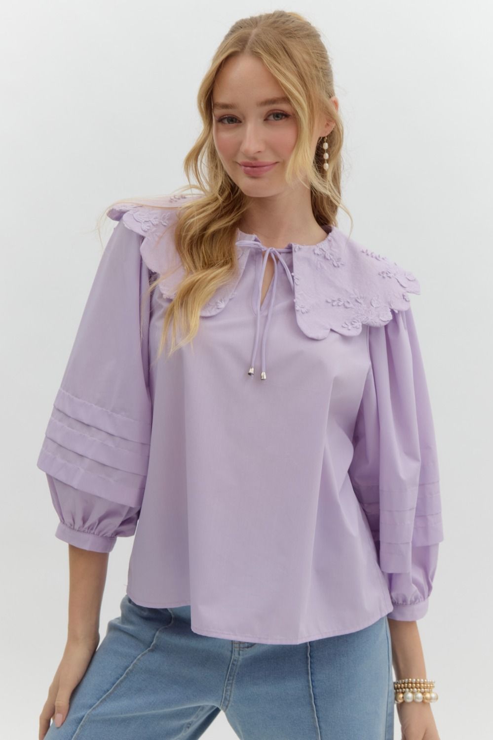 Lilly Top- Lavender