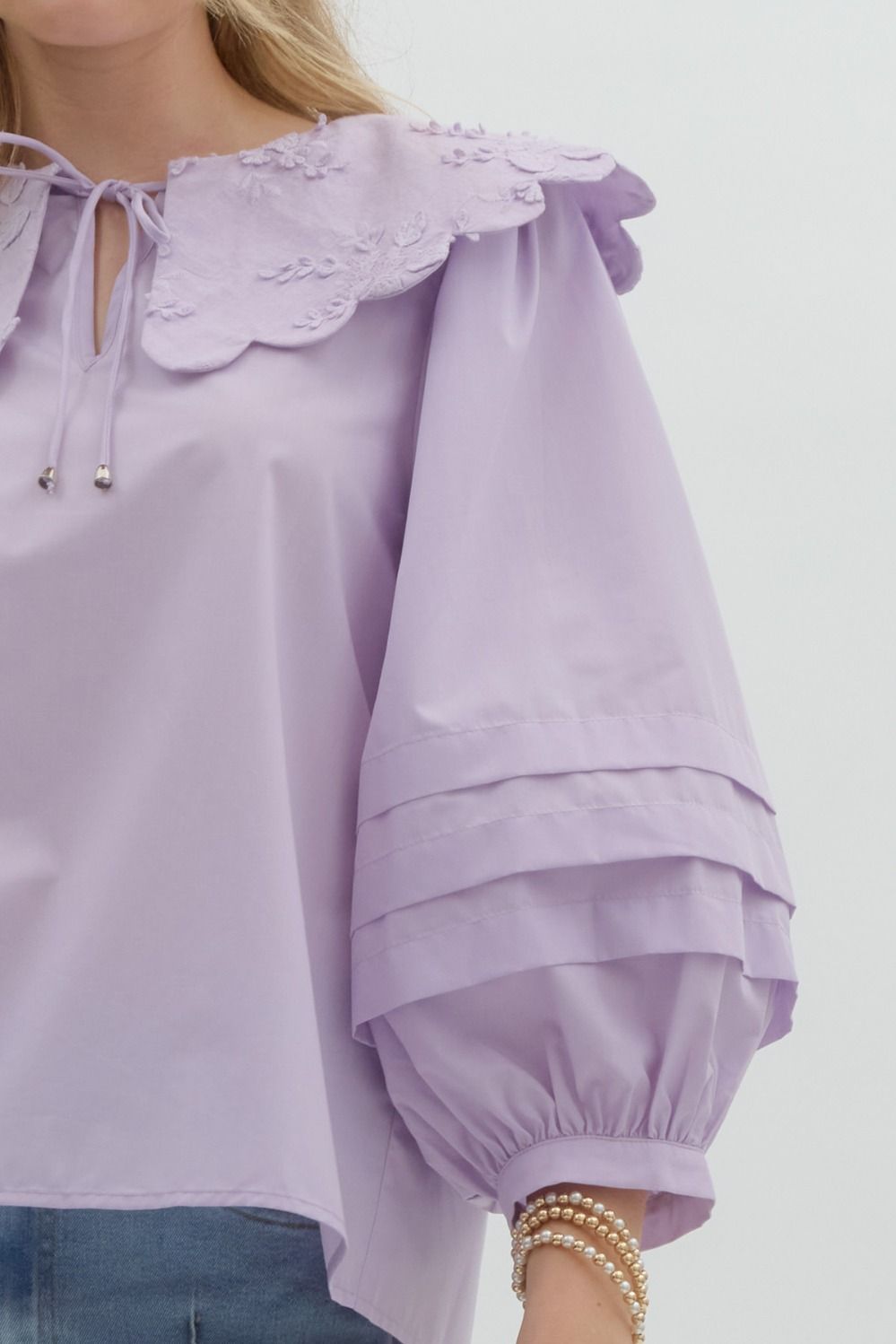 Lilly Top- Lavender